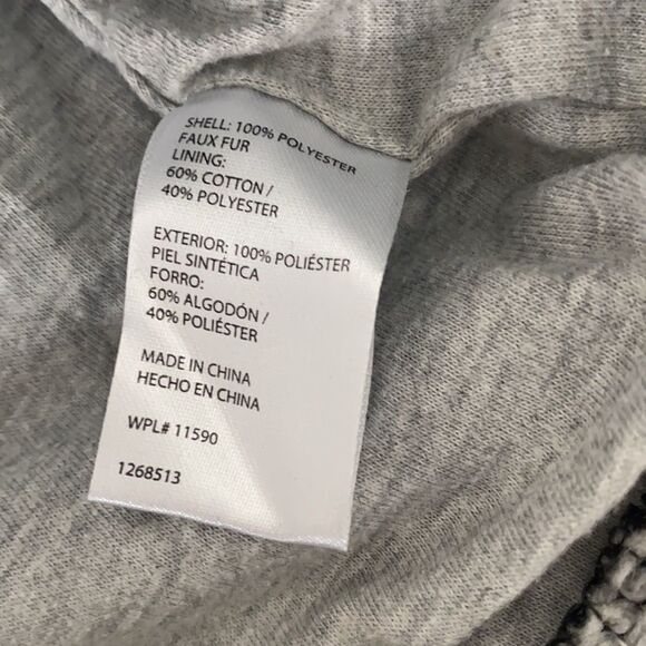 Weatherproof gray nubby soft 3/4 zip up sweater M - Picture 9 of 9